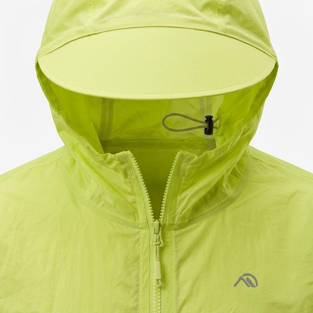 CHAQUETA IMPERMEABLE VERDE CLARO DAMA - Imagen 2